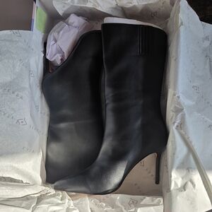 Katy Perry Collections Sleek Black Heeled Boots